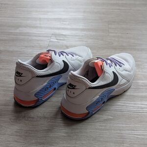 Nike Air Max Excee Sneakers White Purple Mango Customized Size 11